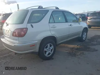 1999 Lexus RX 300 Luxury SUV with VIN JT6HF10U7X0066010, listed as a IAAI auction lot 41308593 with 1 mi miles. Bid and sale history available at carsss.com. Image 4.