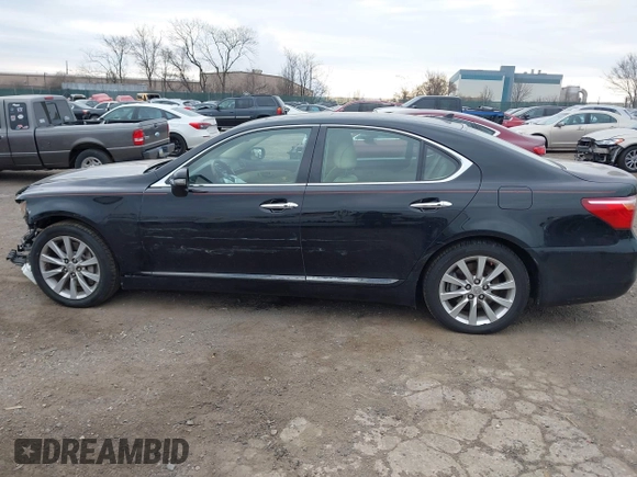 2010 Lexus LS 460 with VIN JTHCL5EF5A5005275, listed as a IAAI auction lot 41683548 with 143,779 mi miles and . Bid and sale history available at DreamBid. Image 13.