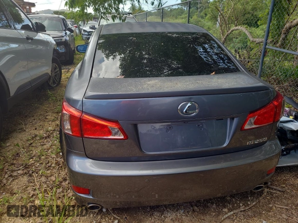 2012 Lexus IS 250 with VIN JTHBF5C25C5173827, listed as a Copart auction lot 65071574 with Not Provided miles and Salvage Title. Bid and sale history available at DreamBid. Image 6.