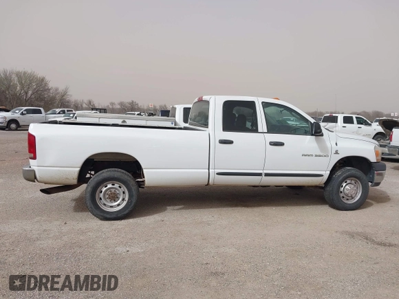 2006 Dodge 3500 Laramie with VIN 3D7LX38C26G163087, listed as a IAAI auction lot 41781782 with 231,151 mi miles. Bid and sale history available at carsss.com. Image 13.