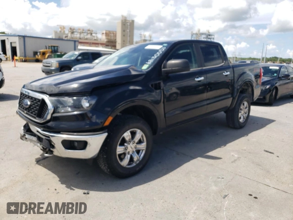 2020 Ford Ranger XL with VIN 1FTER4FHXLLA37379, listed as a Copart auction lot 63272295 with 72,423 mi miles and Salvage title. Bid and sale history available at DreamBid. Image 1.