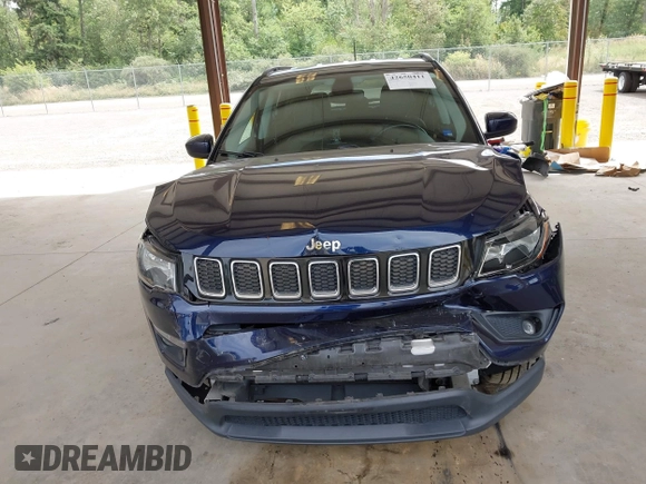 2018 Jeep Compass Latitude z VIN 3C4NJCBB3JT204766, wystawiony jako IAAI lot #42650411 z przebiegiem 72 704 mil mil oraz . Historia ofert i sprzedaży dostępna na DreamBid. Obrazek 11.