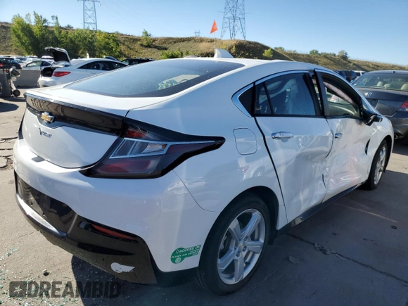 2017 Chevrolet Volt LT with VIN 1G1RC6S59HU129202, listed as a Copart auction lot 60581062 with 124,373 mi miles. Bid and sale history available at carsss.com. Image 4.