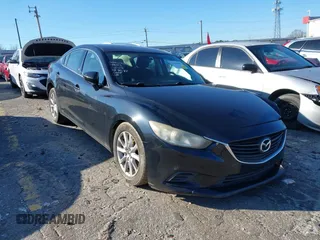 2015 Mazda Mazda6 i Sport with VIN JM1GJ1U69F1171395, listed as a IAAI auction lot 41559469 with 162,021 mi miles. Bid and sale history available at carsss.com. Image 1.