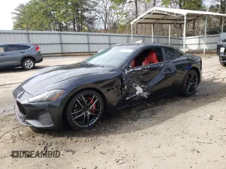 2018 Maserati GranTurismo Sport with VIN ZAM45VLA6J0253891, listed as a Copart auction lot 43954725 with 68,482 mi miles and Salvage Title. Bid and sale history available at carsss.com. Image 1.