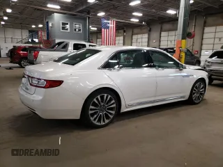 2017 Lincoln Continental Select with VIN 1LN6L9SK9H5611871, listed as a Copart auction lot 81712844 with 65,915 mi miles and Salvage Title. Bid and sale history available at carsss.com. Image 3.