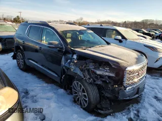 2022 GMC Acadia Denali with VIN 1GKKNXLS5NZ174833, listed as a Copart auction lot 89329985 with 46,675 mi miles and Salvage title. Bid and sale history available at DreamBid. Image 4.