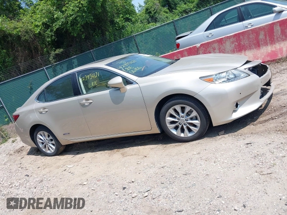 2014 Lexus ES 300h with VIN JTHBW1GG5E2047180, listed as a IAAI auction lot 42395421 with 103,262 mi miles and . Bid and sale history available at DreamBid. Image 14.