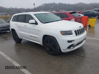 2016 Jeep Grand Cherokee Overland with VIN 1C4RJFCT8GC372157, listed as a IAAI auction lot 41422440 with 153,067 mi miles and . Bid and sale history available at DreamBid. Image 1.