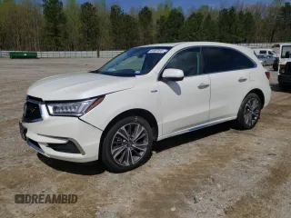 2019 Acura MDX Sport Hybrid w/Technology Pkg with VIN 5J8YD7H56KL001477, listed as a Copart auction lot 46367083 with 41,045 mi miles. Bid and sale history available at carsss.com. Image 1.