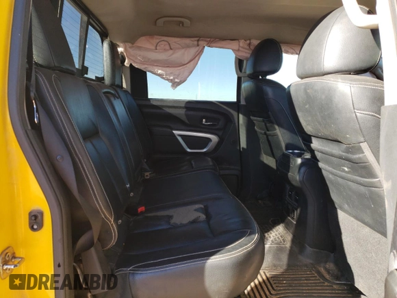 2016 Nissan Titan Platinum Reserve with VIN 1N6BA1F44GN510108, listed as a Copart auction lot 81629724 with Not provided miles and Salvage title. Bid and sale history available at DreamBid. Image 10.
