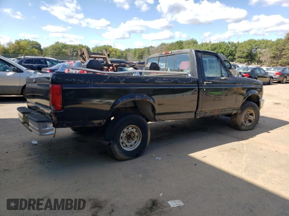 1995 Ford F-150 with VIN 1FTEF14N0SLA85293, listed as a Copart auction lot 72409494 with 0 mi miles and Salvage Title. Bid and sale history available at carsss.com. Image 3.