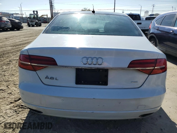 2015 Audi A8 3.0T with VIN WAU3GAFD8FN005271, listed as a Copart auction lot 64262595 with 88,931 mi miles and Salvage title. Bid and sale history available at DreamBid. Image 6.