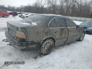2003 BMW 5 Series 530iA with VIN WBADT634X3CK41414, listed as a Copart auction lot 85972294 with 153,889 mi miles and Salvage Title. Bid and sale history available at carsss.com. Image 3.
