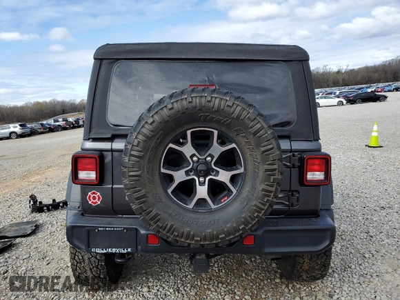 2018 Jeep Wrangler Sport with VIN 1C4GJXAGXJW276202, listed as a Copart auction lot 50033625 with 67,347 mi miles and Salvage Title. Bid and sale history available at DreamBid. Image 6.