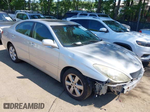2005 Lexus ES 350 with VIN JTHBA30G555115593, listed as a IAAI auction lot 42515583 with 349,236 mi miles and . Bid and sale history available at DreamBid. Image 1.