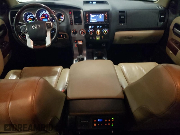 2014 Toyota Sequoia Platinum with VIN 5TDDW5G16ES102497, listed as a Copart auction lot 83867114 with 201,315 mi miles and Salvage Title. Bid and sale history available at carsss.com. Image 8.