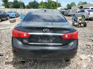 2015 Infiniti Q50 Premium z VIN JN1BV7ARXFM409465, wystawiony jako Copart lot #57295785 z przebiegiem 144 328 mil mil oraz Szkoda całkowita • Salvage title. Historia ofert i sprzedaży dostępna na DreamBid. Obrazek 6.