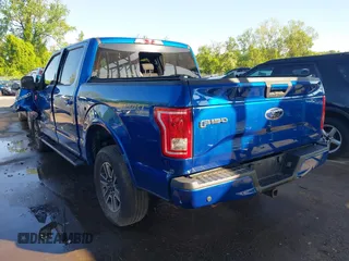 2017 Ford F-150 XL with VIN 1FTEW1EP3HFC50552, listed as a IAAI auction lot 39303694 with 102,782 mi miles. Bid and sale history available at carsss.com. Image 3.