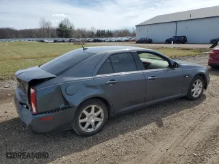 2007 Cadillac STS with VIN 1G6DW677970160672, listed as a Copart auction lot 50568525 with 127,699 mi miles and Salvage Title. Bid and sale history available at carsss.com. Image 3.