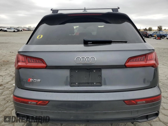 2020 Audi SQ5 Premium Plus with VIN WA1B4AFY0L2068513, listed as a Copart auction lot 54451455 with 37,871 mi miles and Salvage Title. Bid and sale history available at DreamBid. Image 6.