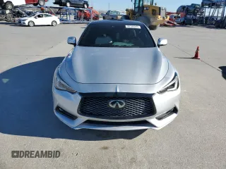 2018 Infiniti Q60 Luxe with VIN JN1EV7EL5JM391498, listed as a Copart auction lot 38105343 with 24,975 mi miles and . Bid and sale history available at carsss.com. Image 5.