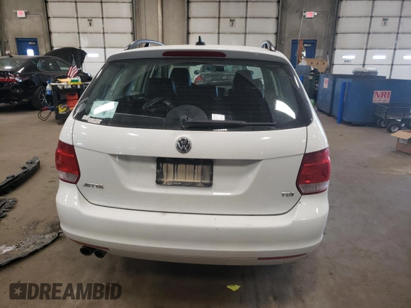 2014 Volkswagen Jetta SportWagen TDI w/Sunroof & Nav with VIN 3VWPL7AJ8EM609411, listed as a Copart auction lot 72329424 with 142,789 mi miles and Salvage Title. Bid and sale history available at carsss.com. Image 6.