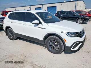 2022 Volkswagen Tiguan SE with VIN 3VV3B7AX8NM162220, listed as a Copart auction lot 52112375 with 44,315 mi miles and Clean title. Bid and sale history available at DreamBid. Image 4.