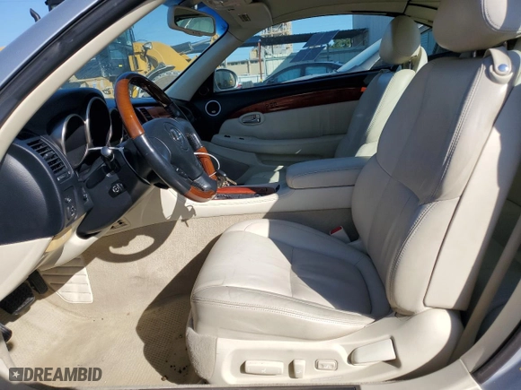 2006 Lexus SC 430 with VIN JTHFN48Y669005123, listed as a Copart auction lot 64301464 with 85,044 mi miles and Non Repairable. Bid and sale history available at carsss.com. Image 7.