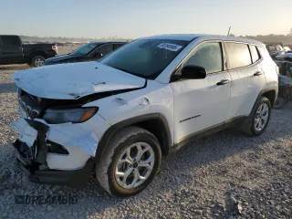 2025 Jeep Compass Sport with VIN 3C4NJDAN9ST516030, listed as a Copart auction lot 52292005 with 2,094 mi miles and Salvage title. Bid and sale history available at DreamBid. Image 1.