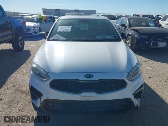 2021 Kia Forte GT-Line with VIN 3KPF34AD5ME418903, listed as a IAAI auction lot 41157364 with 55,651 mi miles. Bid and sale history available at carsss.com. Image 12.