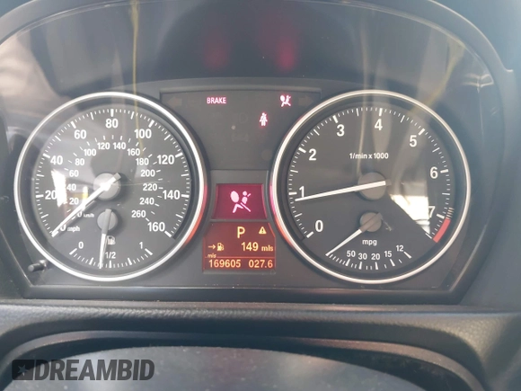2011 BMW 3 Series 328i with VIN WBAPH7C56BE460371, listed as a IAAI auction lot 42263914 with 169,605 mi miles and . Bid and sale history available at DreamBid. Image 7.