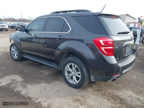 2016 Chevrolet Equinox LT with VIN 2GNFLFE3XG6265055, listed as a IAAI auction lot 41600619 with 96,186 mi miles. Bid and sale history available at carsss.com. Image 3.