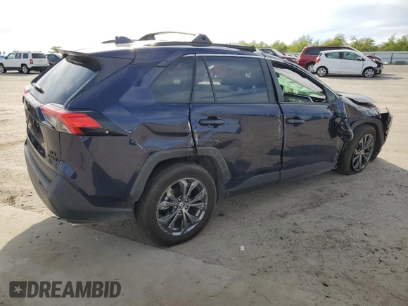2024 Toyota RAV4 Hybrid XLE Premium with VIN JTMB6RFV4RD145174, listed as a Copart auction lot 48618325 with 6,652 mi miles and Salvage Title. Bid and sale history available at carsss.com. Image 3.