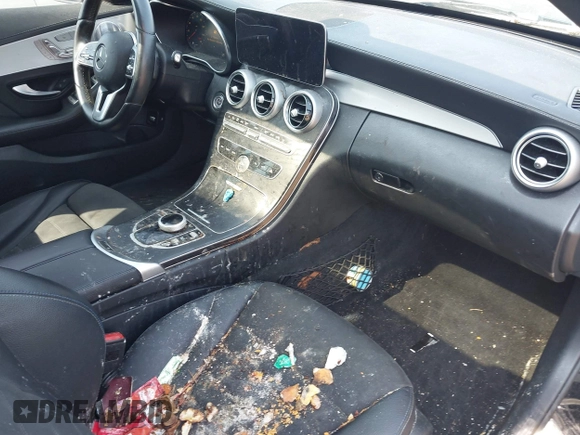 2021 Mercedes-Benz C 300 with VIN W1KWF8EB3MR651714, listed as a IAAI auction lot 42439298 with 56,714 mi miles and . Bid and sale history available at DreamBid. Image 5.