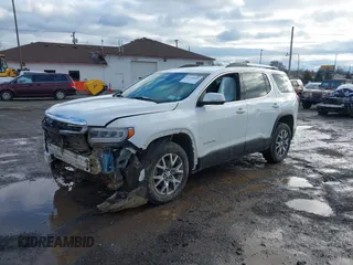 2020 GMC Acadia SLT with VIN 1GKKNULS8LZ124343, listed as a IAAI auction lot 41245060 with 100,436 mi miles and . Bid and sale history available at DreamBid. Image 2.