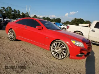 2011 Mercedes-Benz CL-Class CL 550 with VIN WDDEJ9EB7BA026129, listed as a Copart auction lot 72261394 with 78,020 mi miles and Salvage Title. Bid and sale history available at carsss.com. Image 4.