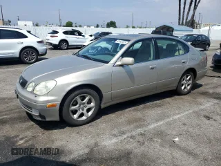 2001 Lexus GS 300 z VIN JT8BD69S110143057, wystawiony jako Copart lot #55492685 z przebiegiem 151 368 mil mil oraz Szkody całkowita. Historia ofert i sprzedaży dostępna na DreamBid. Obrazek 1.