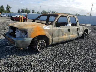 2002 Ford Super Duty F-250 XL with VIN 1FTNW20S42EC74003, listed as a Copart auction lot 79458154 with Not Provided miles and Salvage Title. Bid and sale history available at carsss.com. Image 1.