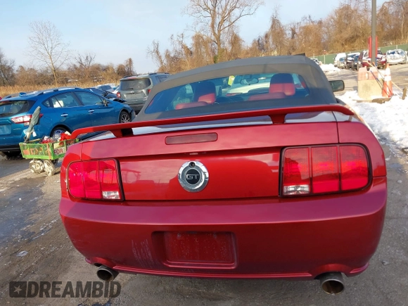 2007 Ford Mustang GT Deluxe with VIN 1ZVFT85H575257339, listed as a IAAI auction lot 41250343 with 134,120 mi miles and . Bid and sale history available at DreamBid. Image 16.