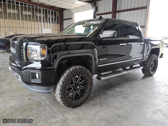 2015 GMC Sierra 1500 Denali with VIN 3GTU2WEJ3FG443960, listed as a Copart auction lot 43266375 with 132,777 mi miles and Clean Title. Bid and sale history available at carsss.com. Image 1.