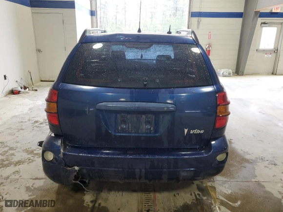 2005 Pontiac Vibe with VIN 5Y2SL638X5Z406729, listed as a Copart auction lot 52000195 with 285,537 mi miles and Salvage Title. Bid and sale history available at carsss.com. Image 6.