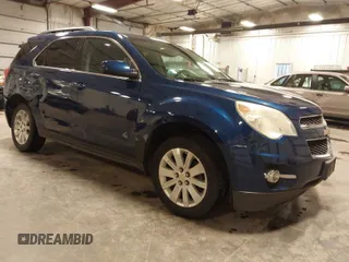 2010 Chevrolet Equinox LT w/2LT with VIN 2CNALPEW3A6230590, listed as a IAAI auction lot 41859309 with 114,429 mi miles. Bid and sale history available at carsss.com. Image 1.