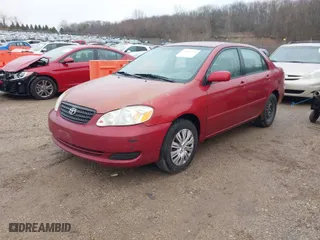 2008 Toyota Corolla CE with VIN 1NXBR32E98Z957655, listed as a IAAI auction lot 41499775 with 205,069 mi miles. Bid and sale history available at carsss.com. Image 2.