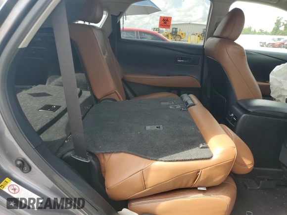 2013 Lexus RX 450h z VIN JTJZB1BA4D2410952, wystawiony jako Copart lot #61969555 z przebiegiem Nie podano mil oraz Szkoda całkowita • Salvage title. Historia ofert i sprzedaży dostępna na DreamBid. Obrazek 11.