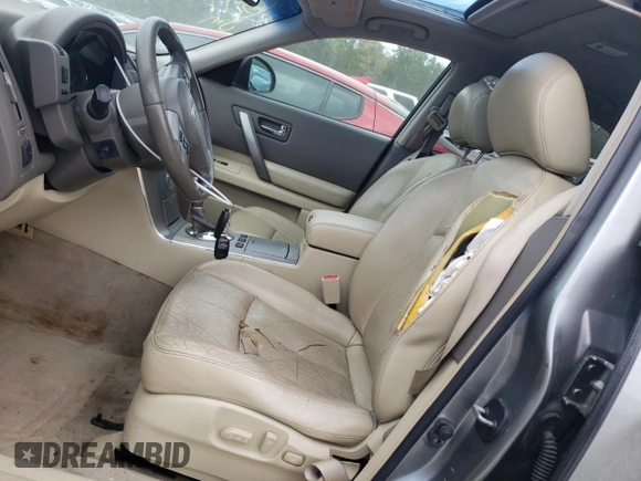 2008 Infiniti FX with VIN JNRAS08W18X204669, listed as a Copart auction lot 50875125 with 179,900 mi miles and Salvage title. Bid and sale history available at DreamBid. Image 7.