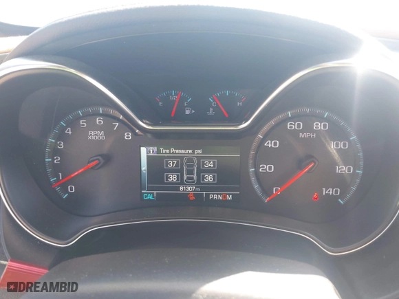 2015 Chevrolet Impala LTZ with VIN 1G1165S37FU131864, listed as a IAAI auction lot 41897287 with 81,307 mi miles. Bid and sale history available at carsss.com. Image 7.