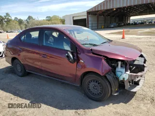 2023 Mitsubishi Mirage G4 ES with VIN ML32FUFJ9PHF04417, listed as a Copart auction lot 49507215 with 56,930 mi miles and Salvage Title. Bid and sale history available at carsss.com. Image 4.
