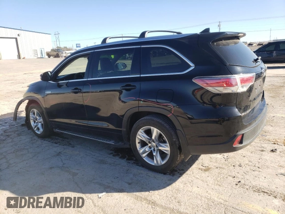 2015 Toyota Highlander Hybrid Limited with VIN 5TDDCRFH3FS009226, listed as a Copart auction lot 43311863 with 144,887 mi miles. Bid and sale history available at carsss.com. Image 2.