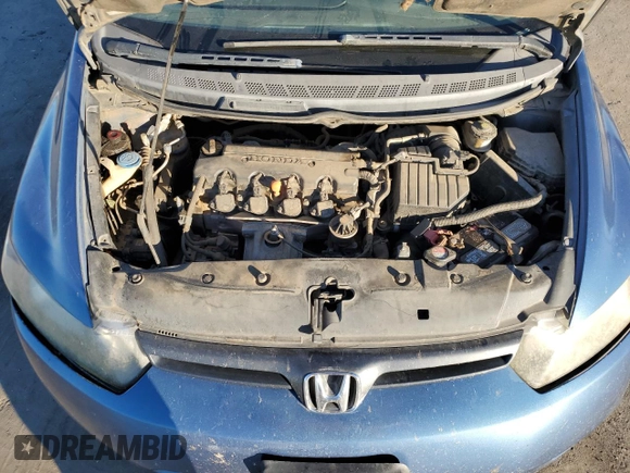 2006 Honda Civic Cpe EX with VIN 2HGFG128X6H525359, listed as a Copart auction lot 67657284 with 162,571 mi miles and Salvage Title. Bid and sale history available at carsss.com. Image 12.